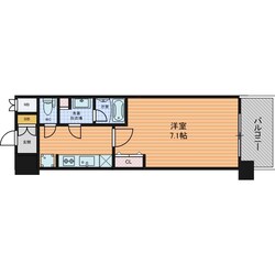 コンフォリア心斎橋ＥＡＳＴの物件間取画像